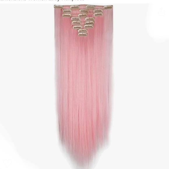 8 Sets!! All 8 Colors Included!!! Straight Full Head Clip in Hair Extensions